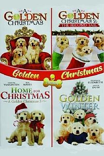 A Golden Christmas poster
