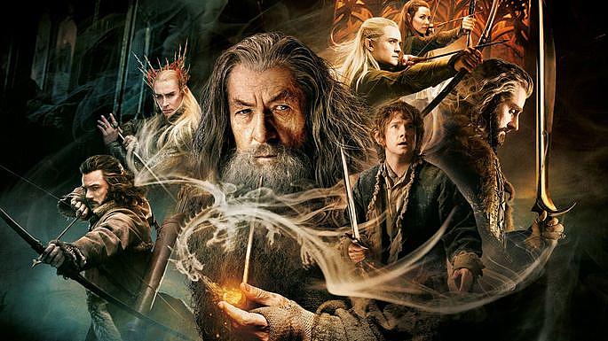 Hobbit 2 Smaug\'un Çorak Toprakları